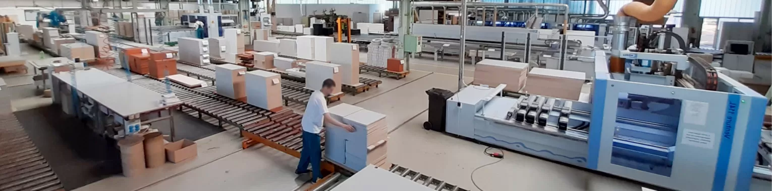 Large scale production of furniture